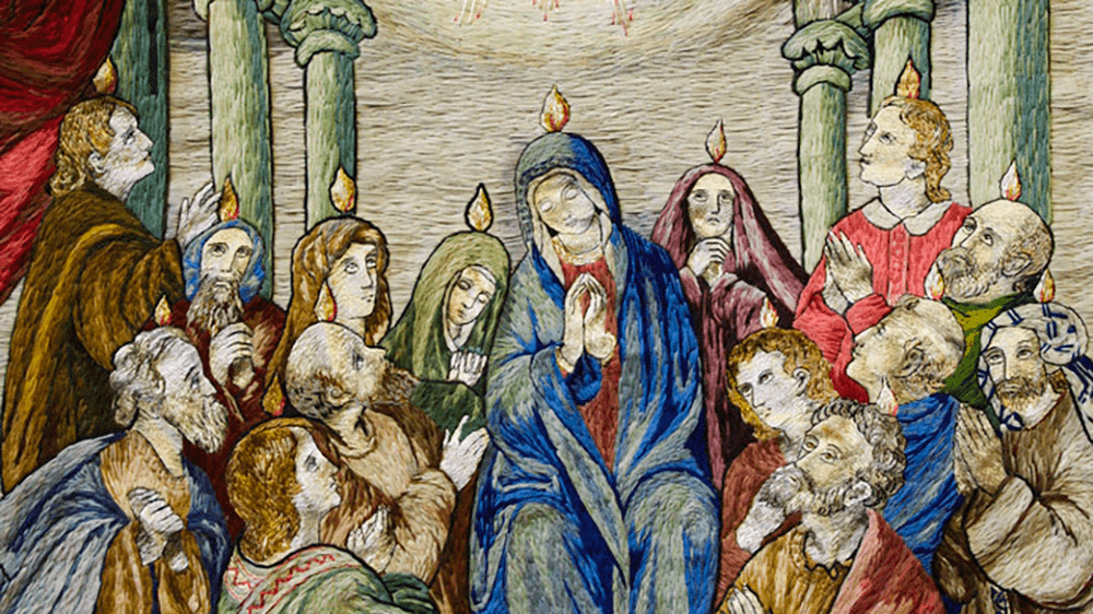 Mary at Pentecost